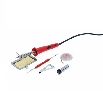 Set ciocan de lipit si accesorii Mannesmann M49115, 30 W, 6 piese Set ciocan de lipit si accesorii Mannesmann M49115, 30 W, 6 piese