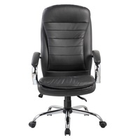 Scaun birou directorial Kring Dallas, PU, Negru
