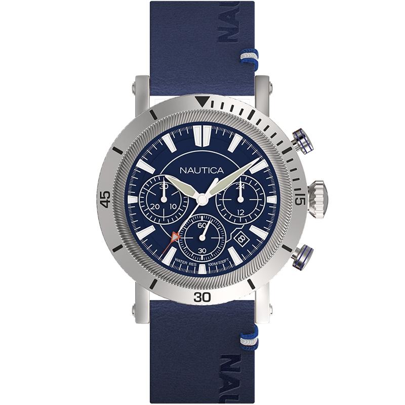 Ceas barbatesc Nautica NAPFMT002 Quartz Argintiu