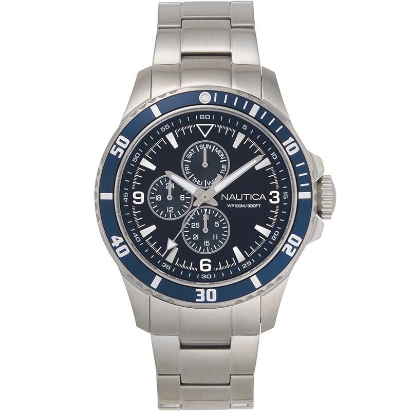 Ceas barbatesc Nautica NAPFRB018 Quartz Argintiu