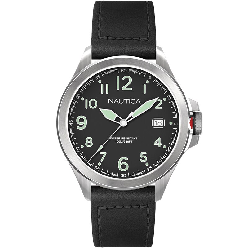 Ceas barbatesc Nautica NAPGLP001 Quartz Argintiu