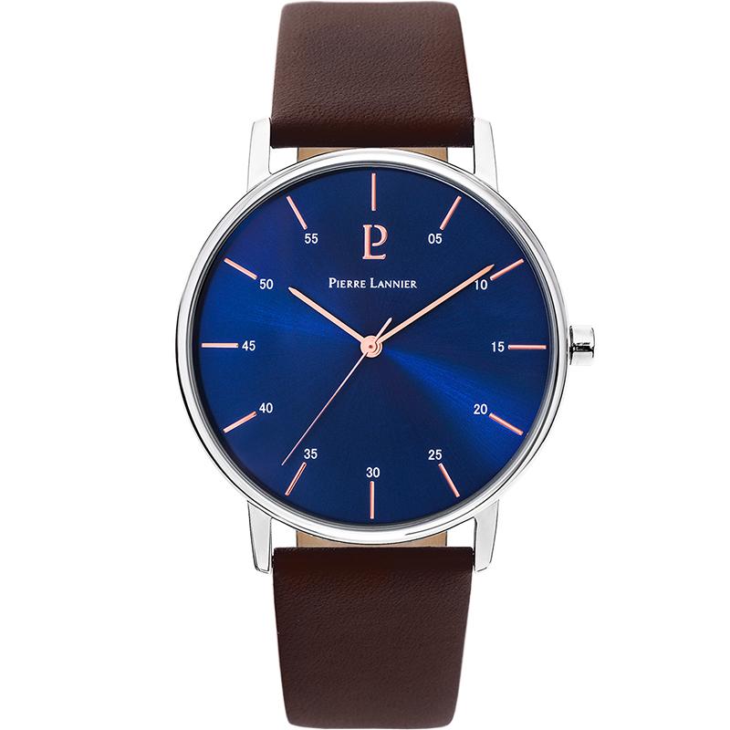 Ceas barbatesc Pierre Lannier 202J164 Quartz Argintiu