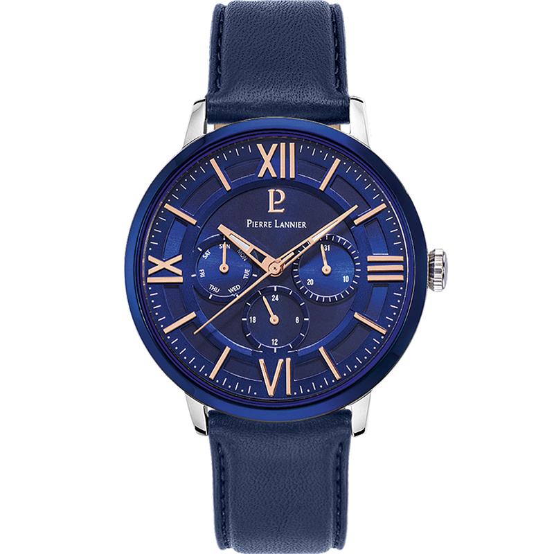 Ceas barbatesc Pierre Lannier 253C166 Quartz Argintiu
