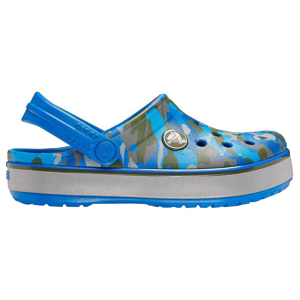 Papuci Crocs Crocband Camo Reflect, Multicolor