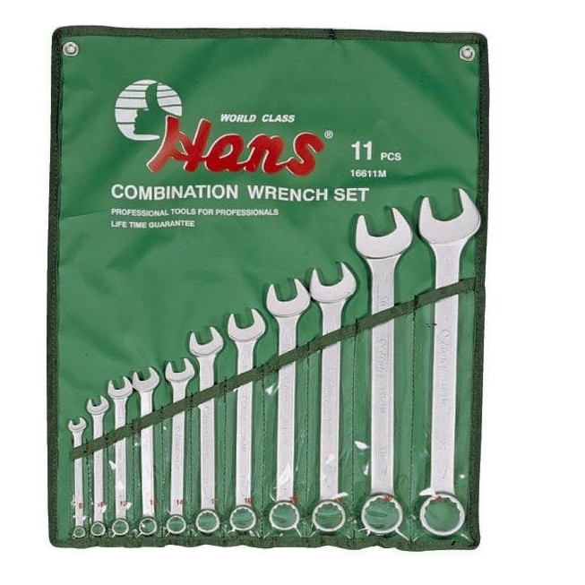Set 11 chei combinate fixe inelare 8-24mm, Hans