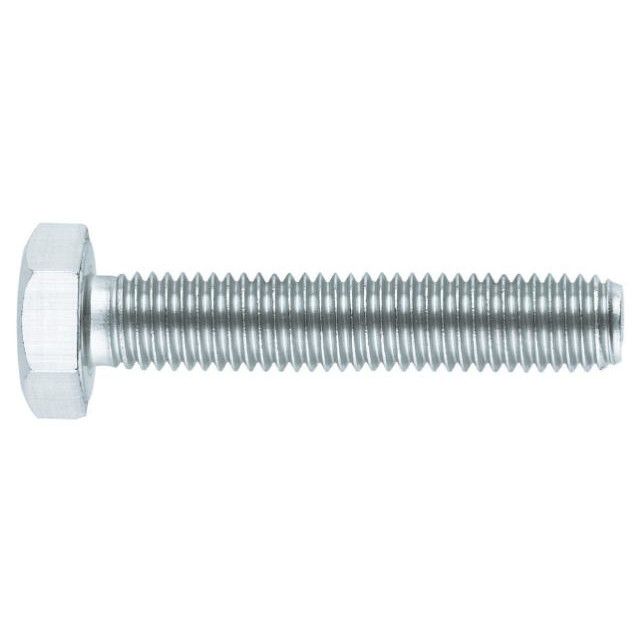 Surub metric, filet complet, cap hexagonal, DIN 933-8.8, - 10x40