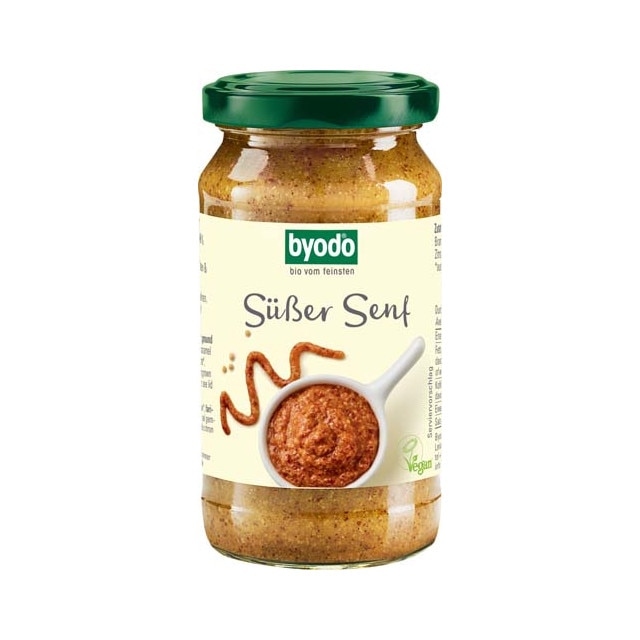 Mustar dulce Fara Gluten Bio Byodo 200 ml