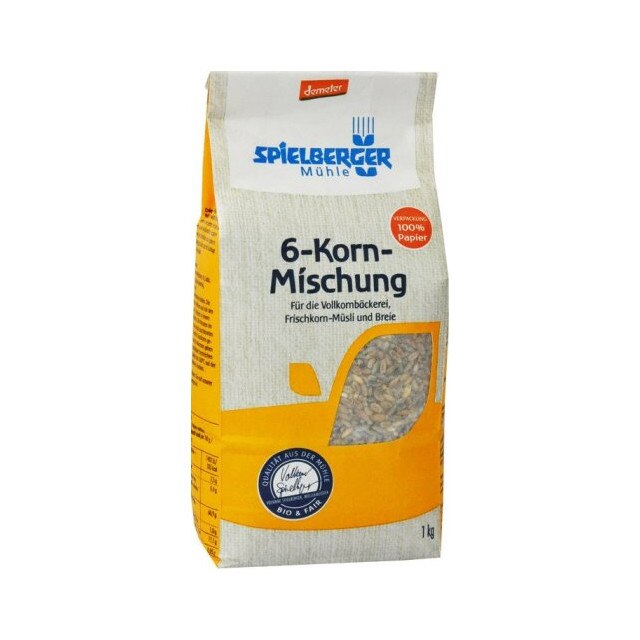 Amestec de 6 cereale Demeter Bio 1 kg