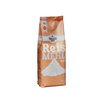 Faina alba de orez Fara Gluten Bio Bauck Hof 500 g Faina alba de orez Fara Gluten Bio Bauck Hof 500 g