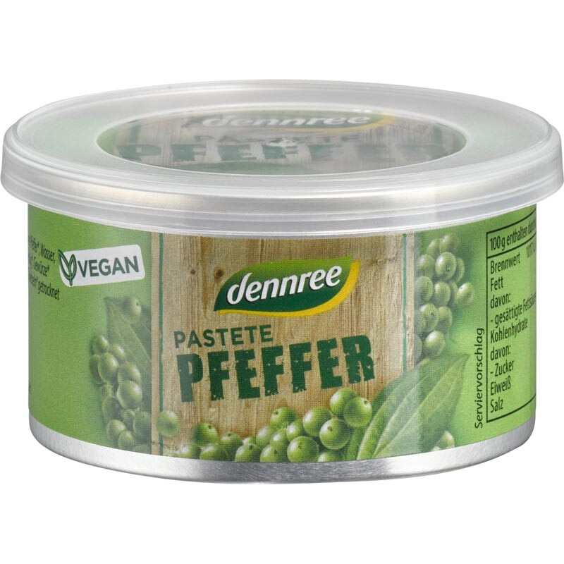 Pate vegetal cu piper Bio Dennree 125 g