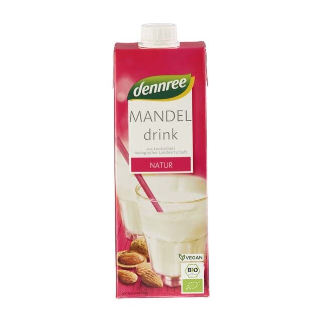 Bautura de migdale Natur Bio Dennree 1 l