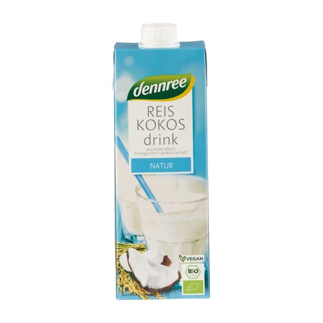 Bautura de orez cu cocos Natur Bio Dennree 1 l