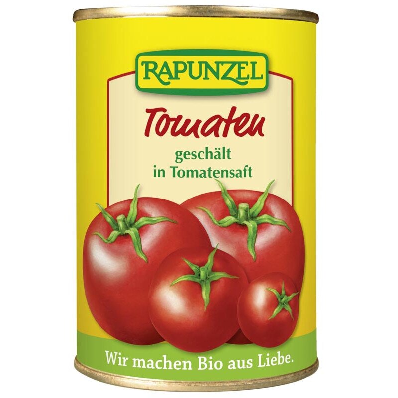 Tomate cojite in Doza Bio Rapunzel 400 g