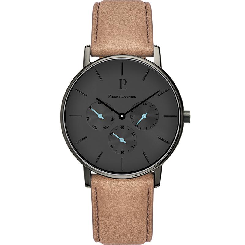 Ceas barbatesc Pierre Lannier 217F484 Quartz Gri