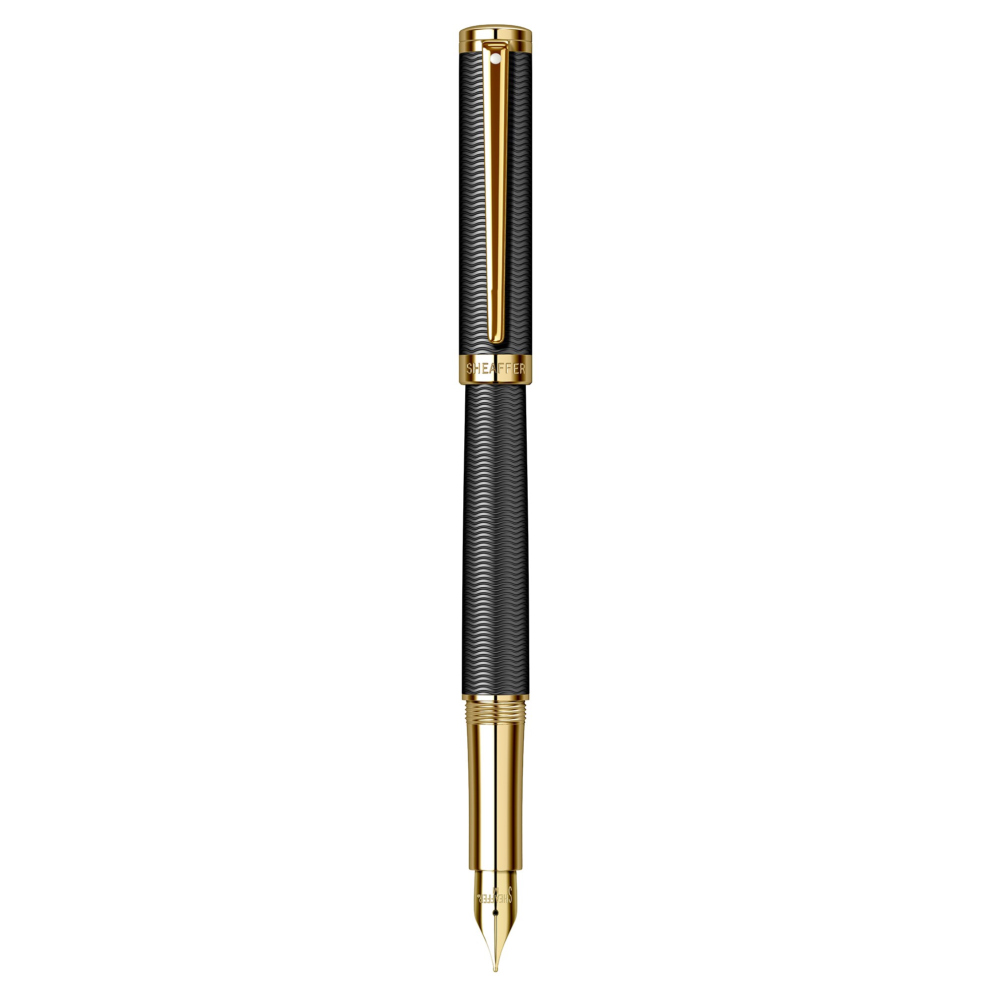 Stilou Sheaffer Intensity Engraved Matte Black GT, negru