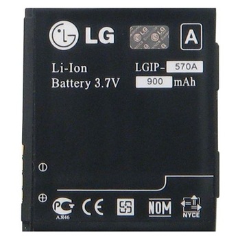 Acumulator LG LGIP-570A, 900 mAh, Li-Ion, Bulk Acumulator LG LGIP-570A, 900 mAh, Li-Ion, Bulk