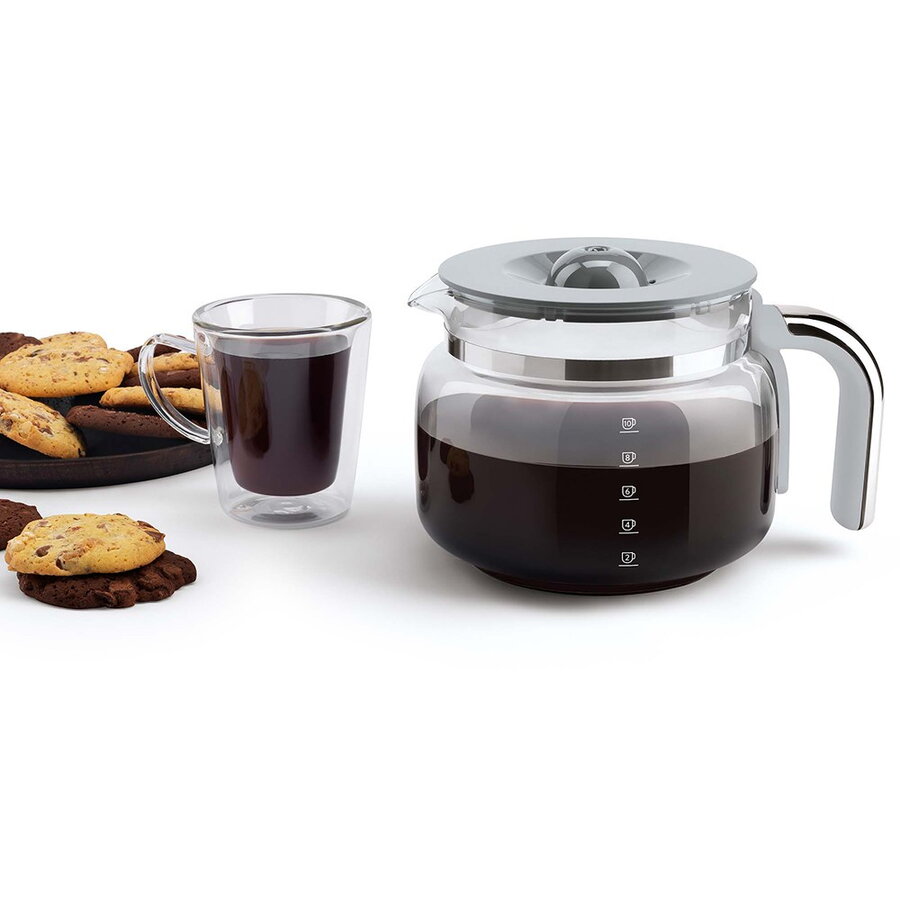 Espressor Smeg DCF02BLEU, 1050 W, 1,4 l, Negru