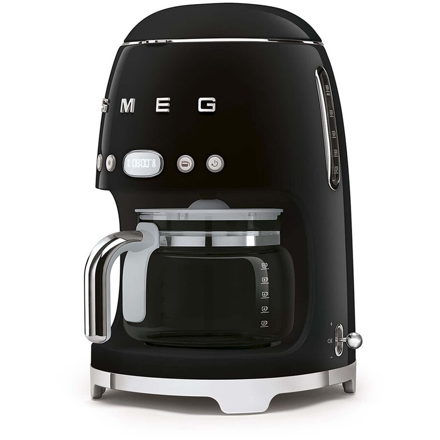 Espressor Smeg DCF02BLEU, 1050 W, 1,4 l, Negru