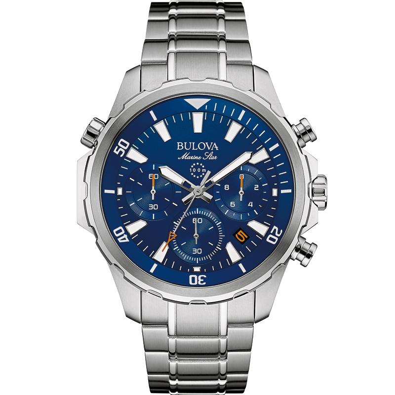 Ceas barbatesc Bulova 96B256 Quartz Argintiu