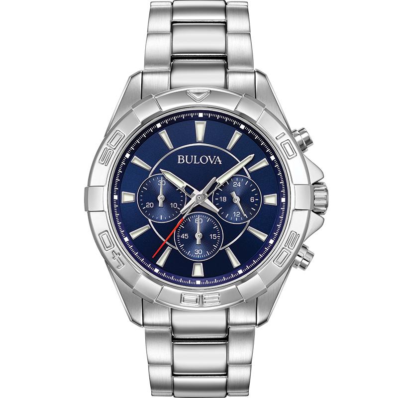 Ceas barbatesc Bulova 96A215 Quartz Argintiu