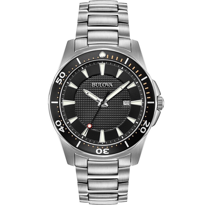 Ceas barbatesc Bulova 98B328 Quartz Argintiu