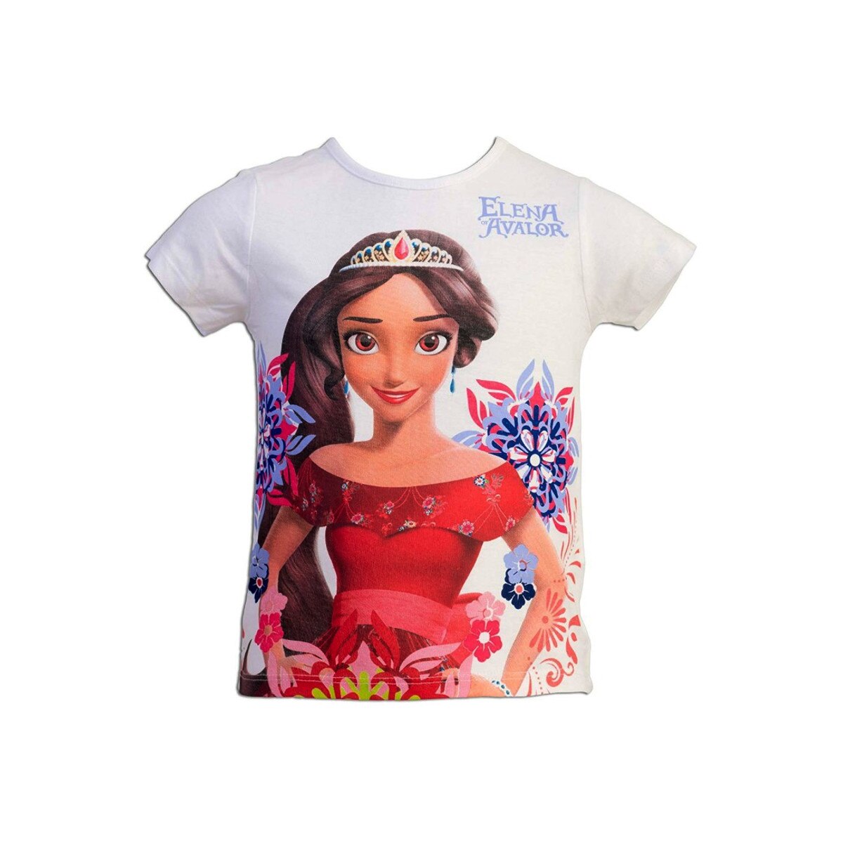 Tricou Elena din Avalor, 100% bumbac, ELENA097, Alb