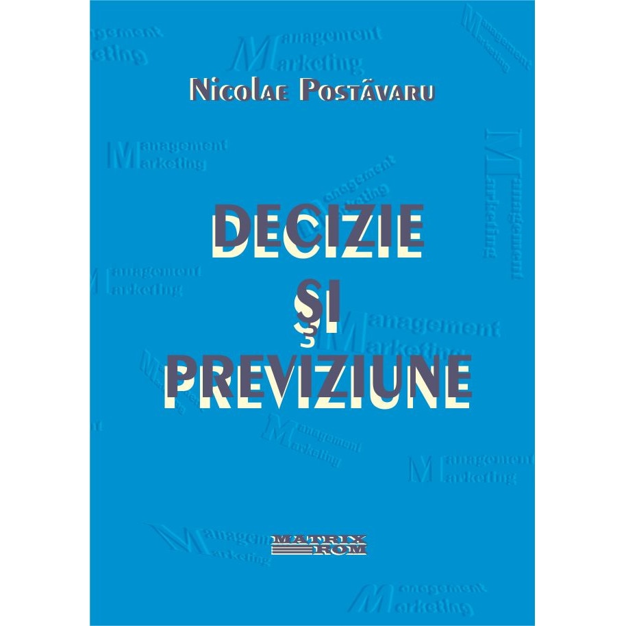 Decizie si previziune, Nicolae Postavaru