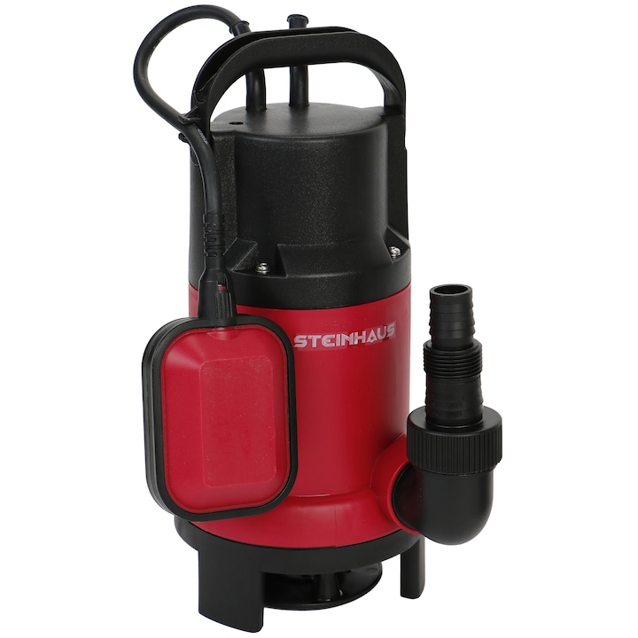 Потопяема помпа за мръсна вода Steinhaus, PRO-SP900, 900W, 14000 л/ч, 0.85 bar