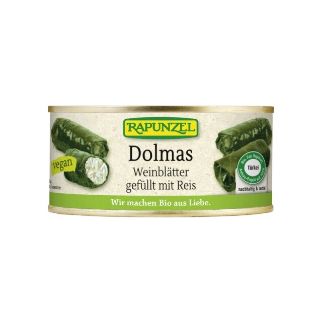 Sarmalute cu orez in frunza de vita de vie Bio Rapunzel 280 g