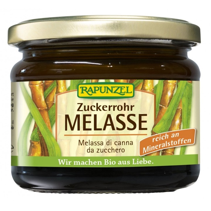 Melasa din trestie de zahar bio, 300g, Rapunzel