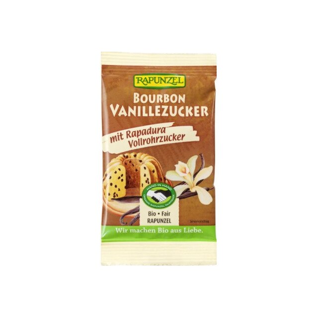 Zahar Vanilie Bourbon integral Bio Rapunzel 8 g
