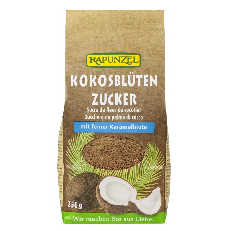 Zahar din flori de nuca de cocos Bio Rapunzel 250 g