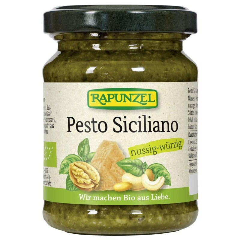 Pesto Sicilliano Bio Rapunzel 120 g