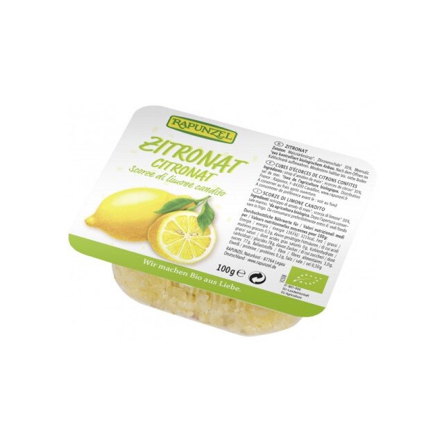 Coaja de lamaie fara zahar Bio Rapunzel 100 g