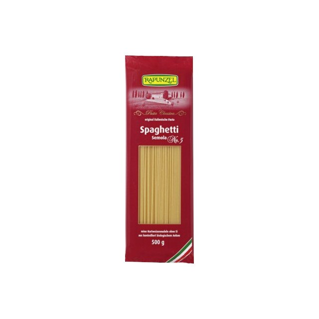 Spaghetti semola Nr5 Bio Rapunzel 500 g