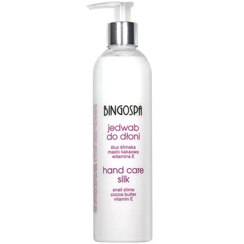 Crema pentru maini BingoSpa, Mucus de melc, Unt de cacao, Vitamina E, 280g Crema pentru maini BingoSpa, Mucus de melc, Unt de cacao, Vitamina E, 280g