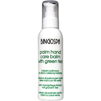 Crema de maini cu ulei de palmier si ceai verde BingoSpa 135 g Crema de maini cu ulei de palmier si ceai verde BingoSpa 135 g