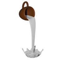 statueta rofinn cana cu lapte culoare maro alb plastic imagen 34_0_
0
