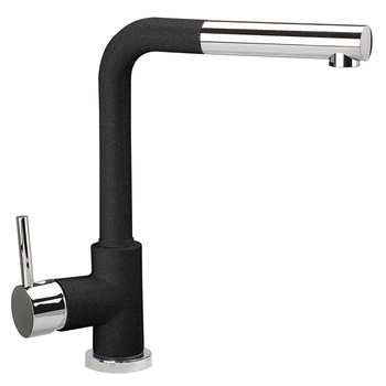 Baterie bucatarie CookingAid ARIZONA cu furtun dus retractabil / cap extractibil si finisaj granit Negru Metalic / Metalic Black Baterie bucatarie CookingAid ARIZONA cu furtun dus retractabil / cap extractibil si finisaj granit Negru Metalic / Metalic Black