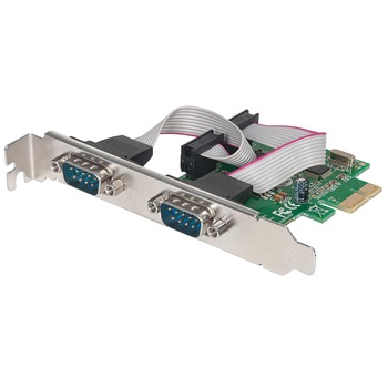 Controller PCI-Express Manhattan 152082, 2 x port serial RS232 / COM Controller PCI-Express Manhattan 152082, 2 x port serial RS232 / COM