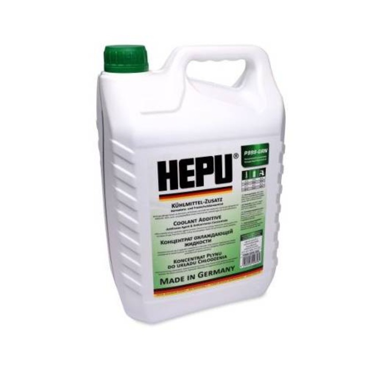 Antigel concentrat Hepu 5L Verde, P999GRN005