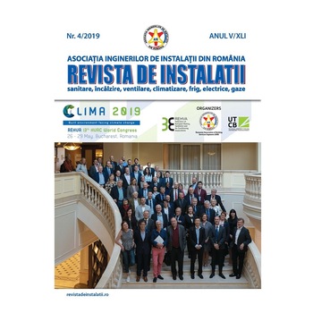 Revista de instalatii nr. 4/2019, Asociatia Inginerilor De Instalatii Din Romania Revista de instalatii nr. 4/2019, Asociatia Inginerilor De Instalatii Din Romania