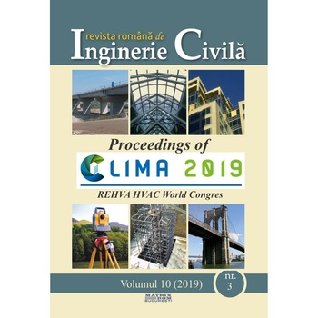 Revista romana de inginerie civila nr. 3/2019, Colectiv autori Revista romana de inginerie civila nr. 3/2019, Colectiv autori