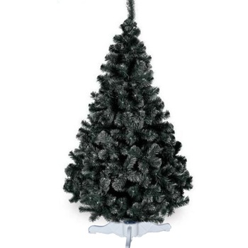 Brad de Craciun, artificial, verde inchis, varfuri inzapezite, 220 cm, ace 2D si 3D, voluminos, suport inclus Brad de Craciun, artificial, verde inchis, varfuri inzapezite, 220 cm, ace 2D si 3D, voluminos, suport inclus
