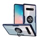 Samsung Galaxy S10E tok, Hybrid Anti-Shock, tok 360 fokban forgatható gyűrűvel és kitámasztóval, kék