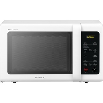 Cuptor cu microunde Daewoo KQG-91RBW, 25 l, 800 W, Digital, Grill, Zero&On, SteamCleaning, Alb Cuptor cu microunde Daewoo KQG-91RBW, 25 l, 800 W, Digital, Grill, Zero&On, SteamCleaning, Alb