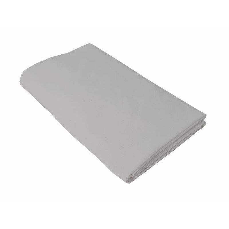 Cearceaf gri, KidsDecor, cu elastic patut copii 70x160 cm
