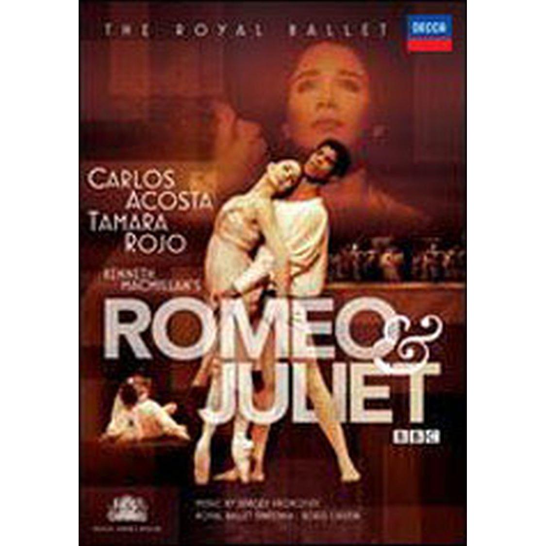 Carlos Acosta, Tamara Rojo-Kenneth Macmillans Romeo & Juliet-DVD
