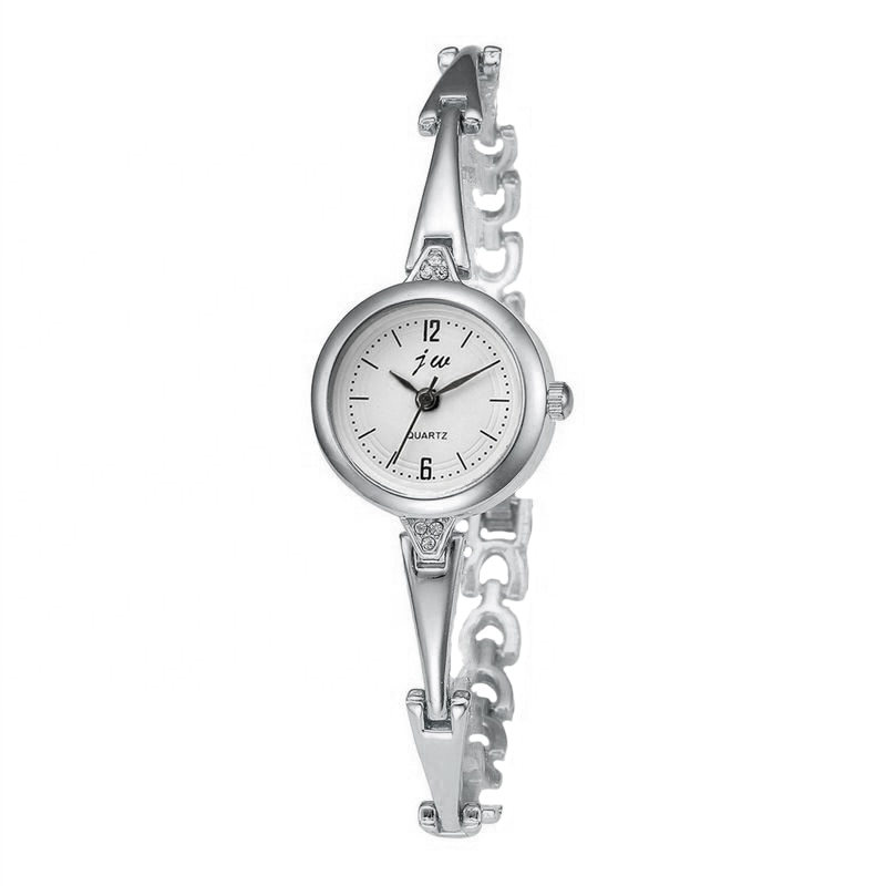 Ceas jw Dama Quartz Casual Elegant Silver, PN999333SR, curea din metal (zale), afisaj Analog