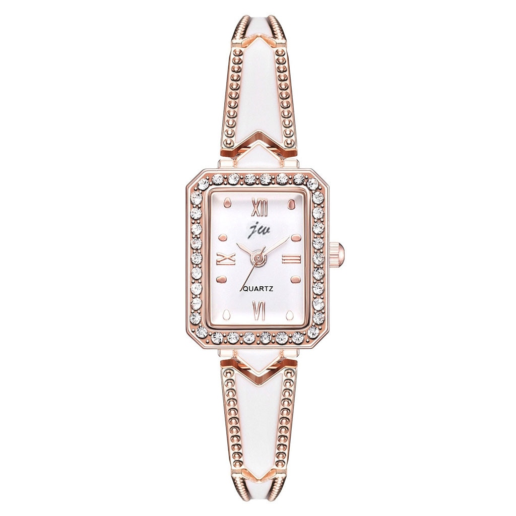 Ceas jw Dama Quartz Casual Elegant Rose, PN999847RE, curea din metal (zale), afisaj Analog